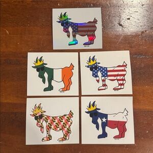 GOAT USA Flag Set (5)